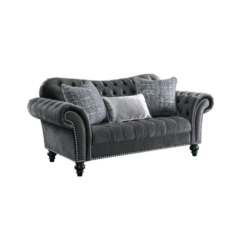 Acme Furniture Gaura Stationary Fabric Loveseat 53091 IMAGE 2
