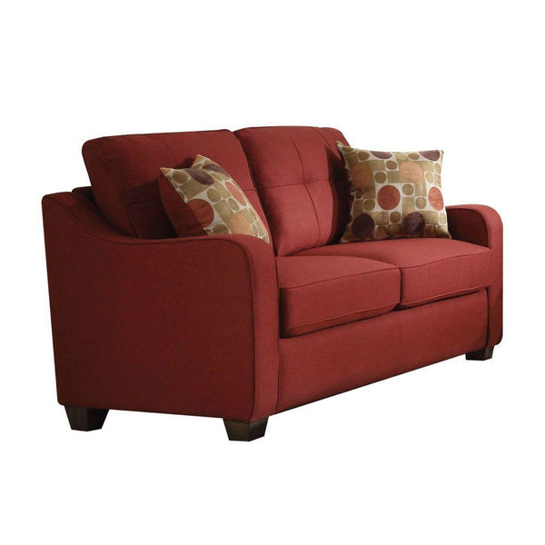 Acme Furniture Cleavon II Stationary Fabric Loveseat 53561 IMAGE 1