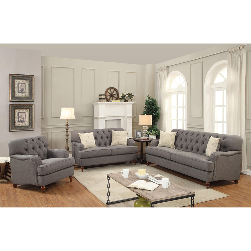 Acme Furniture Alianza Stationary Fabric Chair 53692 IMAGE 2