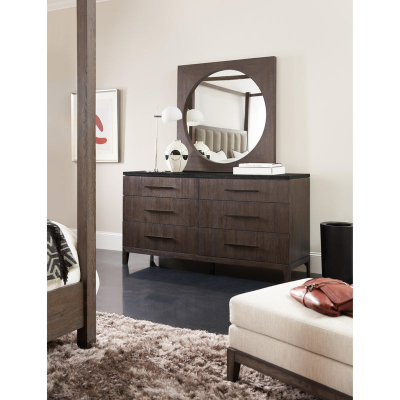 Hooker Furniture Miramar Dresser Mirror 6202-90006-DKW IMAGE 3