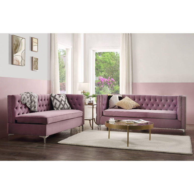 Acme Furniture Rhett Fabric 2 pc Sectional 55500 IMAGE 10