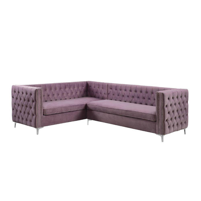 Acme Furniture Rhett Fabric 2 pc Sectional 55500 IMAGE 1