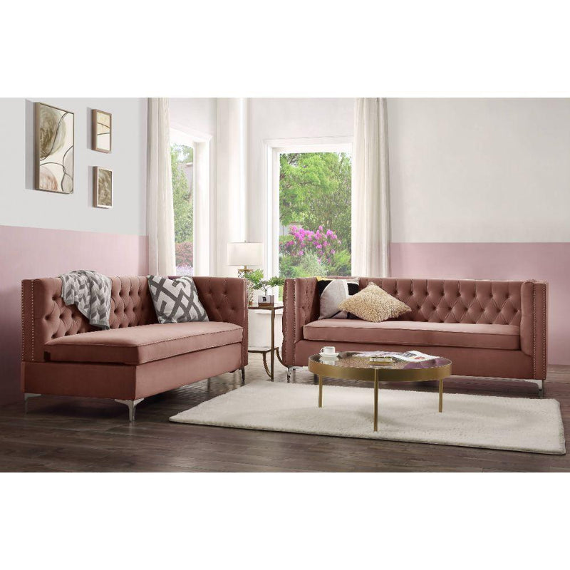 Acme Furniture Rhett Fabric 2 pc Sectional 55505 IMAGE 11