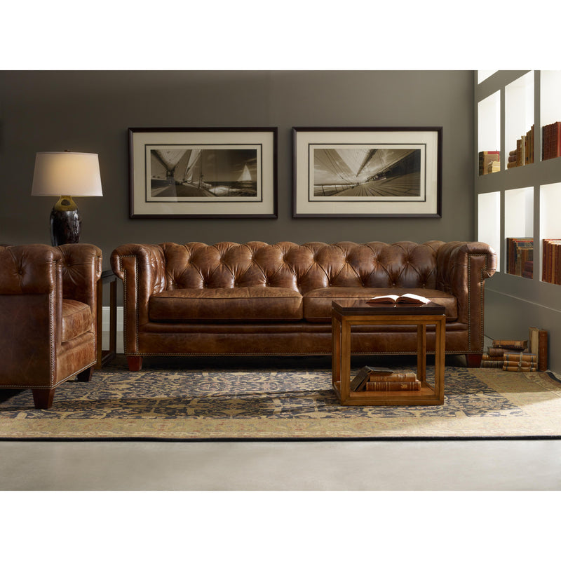 Hooker Furniture SS Stationary Leather Sofa SS195-03-087 IMAGE 2