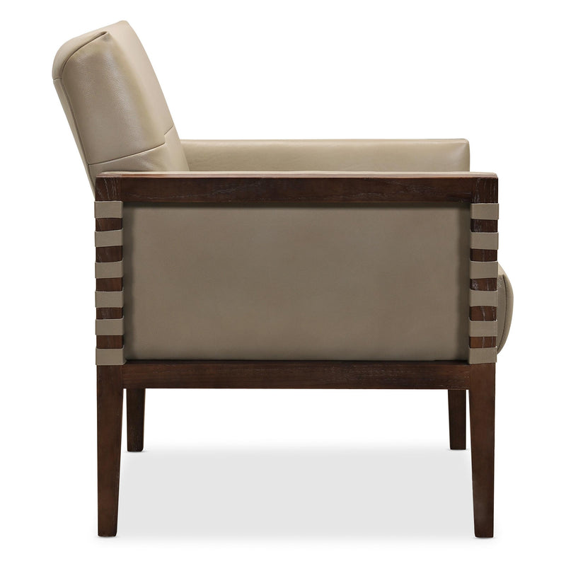 Hooker Furniture Stationary Leather Accent Chair CC401-082 IMAGE 3