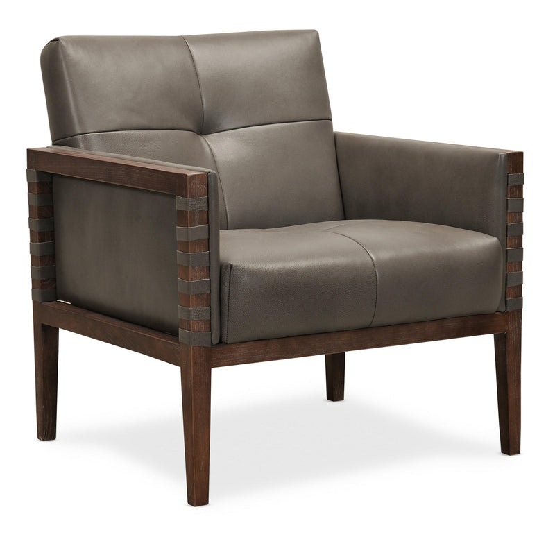 Hooker Furniture Stationary Leather Accent Chair CC401-095 IMAGE 1