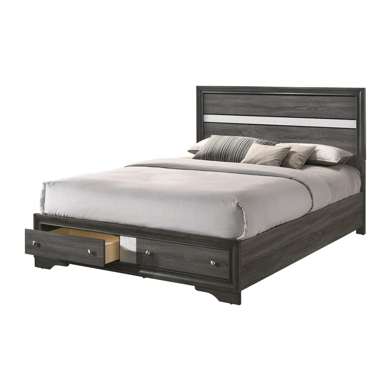 Acme Furniture Naima King Platform Bed with Storage 25967EK IMAGE 2