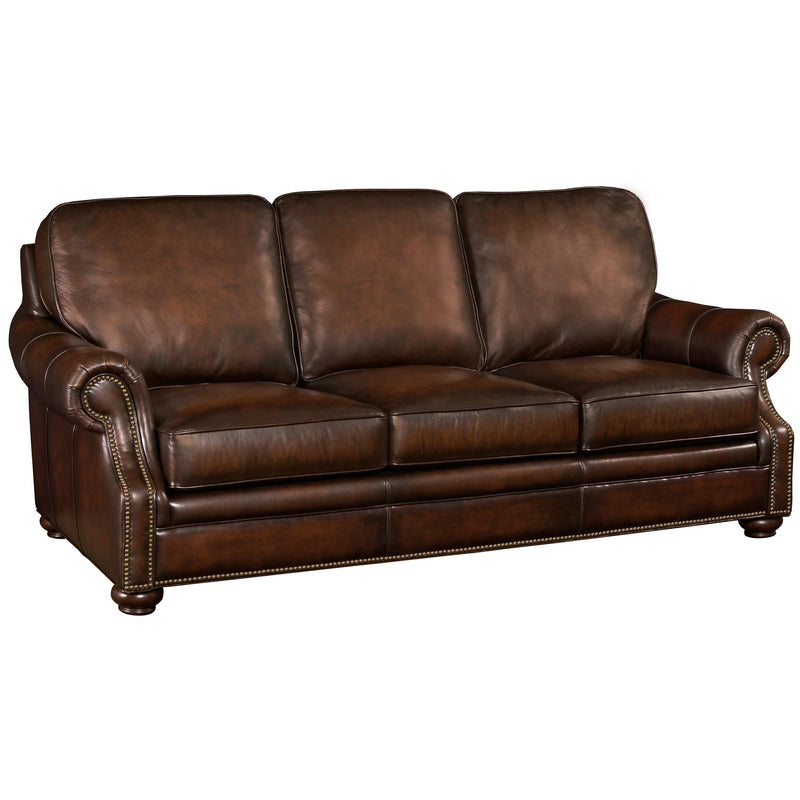 Hooker Furniture SS Stationary Leather Sofa SS185-03-089 IMAGE 1