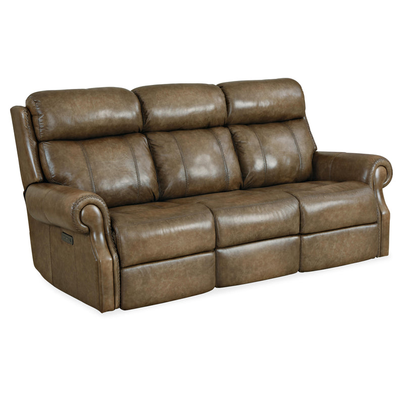 Hooker Furniture MS Power Reclining Leather Sofa SS316-PH3-083 IMAGE 1