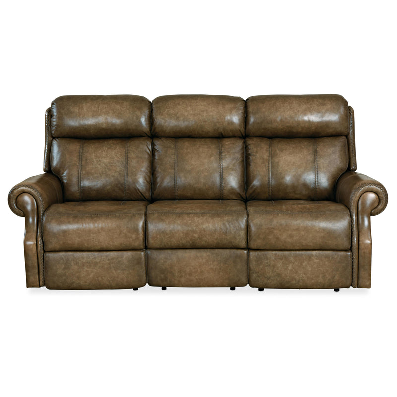 Hooker Furniture MS Power Reclining Leather Sofa SS316-PH3-083 IMAGE 3