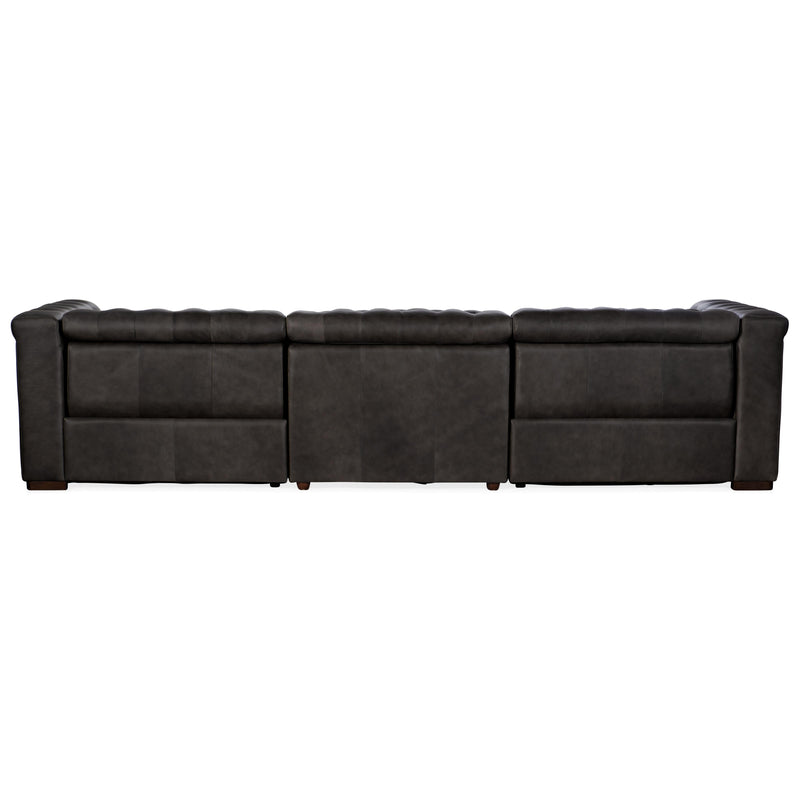 Hooker Furniture MS Power Reclining Leather Sofa SS434-GP3-096 IMAGE 5