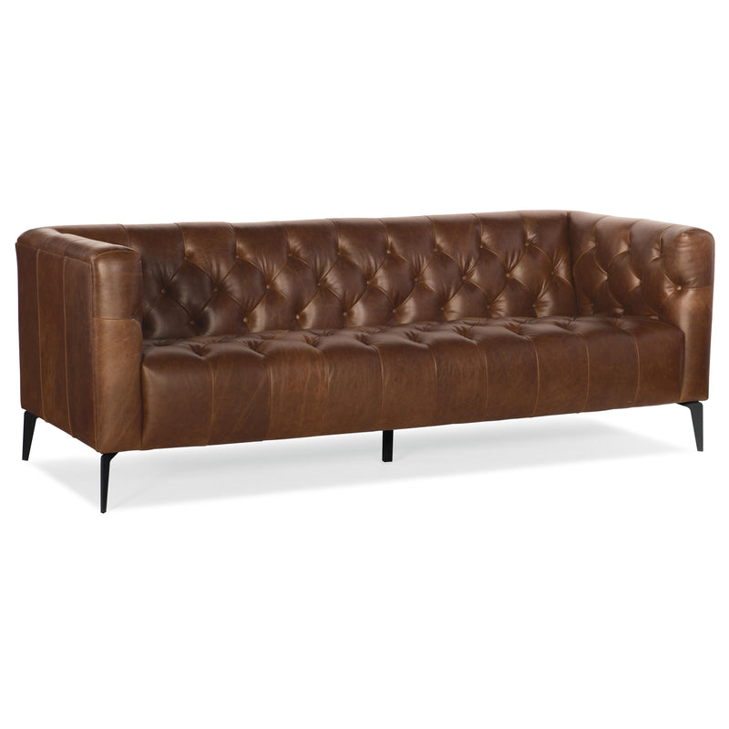 Hooker Furniture SS Stationary Leather Sofa SS637-03-089 IMAGE 1