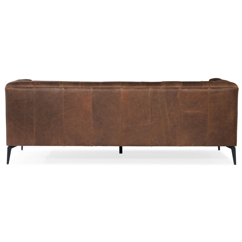 Hooker Furniture SS Stationary Leather Sofa SS637-03-089 IMAGE 3