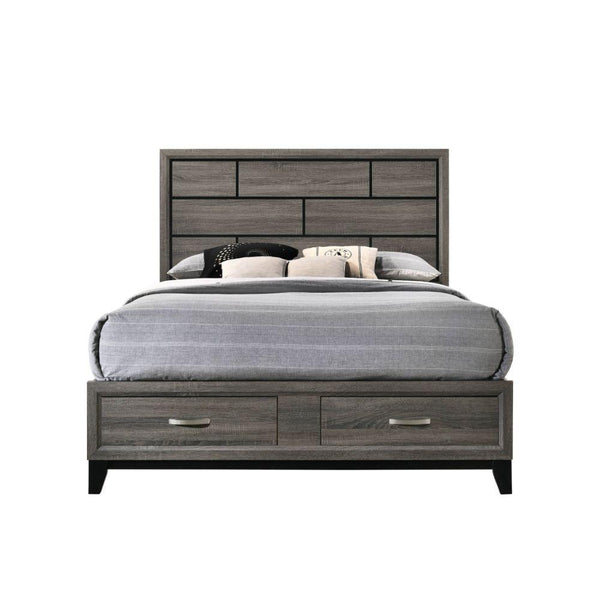 Acme Furniture Valdemar Queen Panel Bed 27060Q IMAGE 1