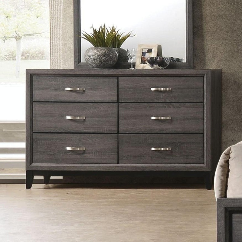 Acme Furniture Valdemar 6-Drawer Dresser 27055 IMAGE 3