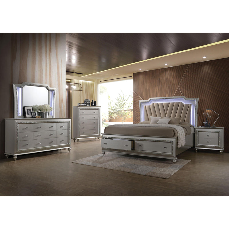Acme Furniture Kaitlyn Queen Panel Bed with Storage 27230Q IMAGE 7