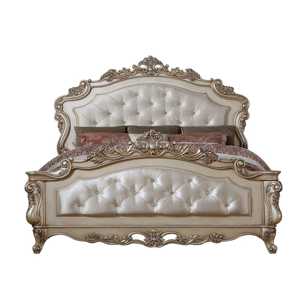 Acme Furniture Gorsedd California King Upholstered Panel Bed 27434CK IMAGE 1