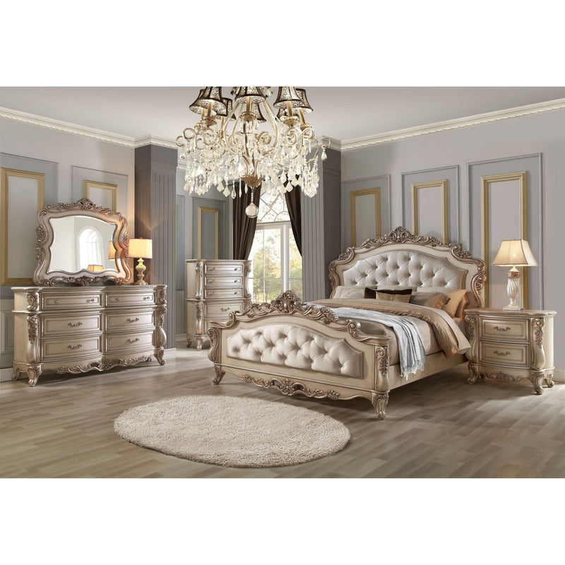 Acme Furniture Gorsedd California King Upholstered Panel Bed 27434CK IMAGE 6
