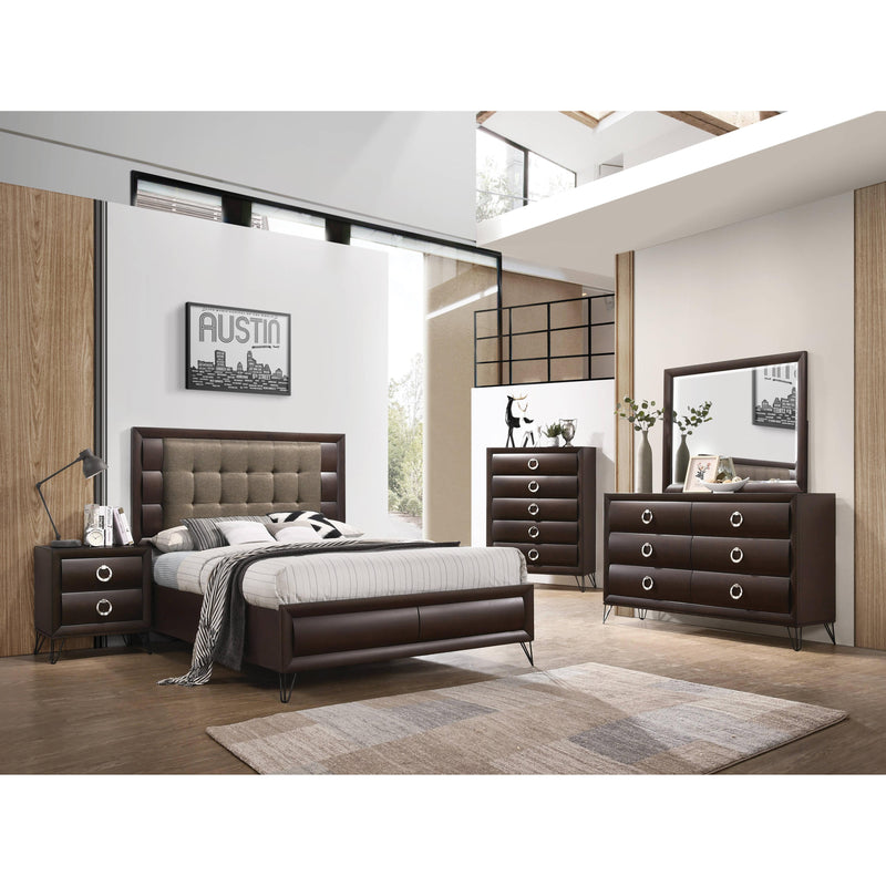 Acme Furniture Tablita Queen Panel Bed 27460Q IMAGE 5