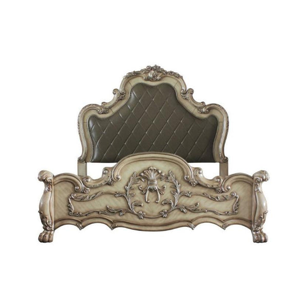 Acme Furniture Dresden King Upholstered Panel Bed 28167EK IMAGE 1