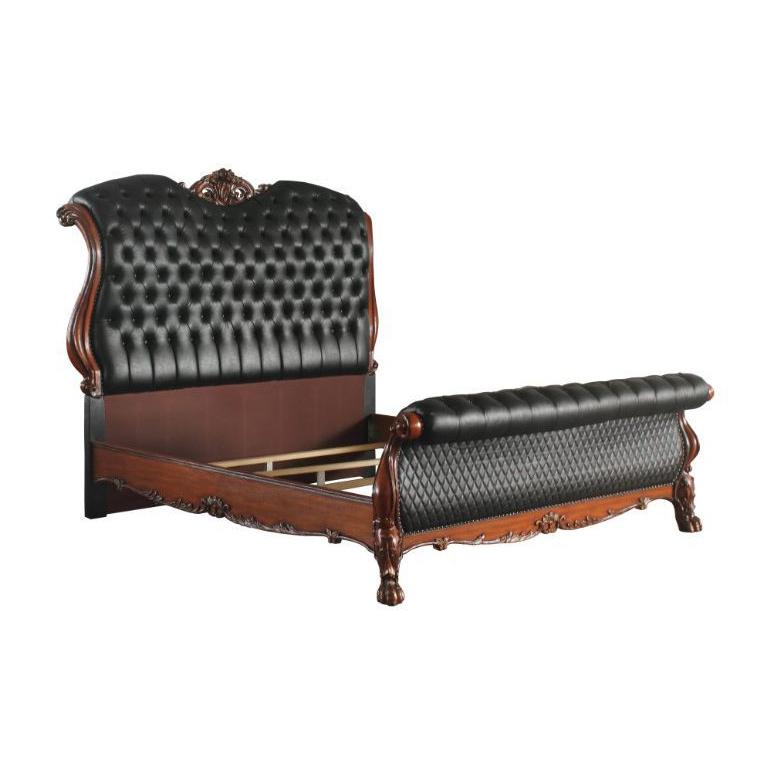 Acme Furniture Dresden King Upholstered Sleigh Bed 28227EK IMAGE 2