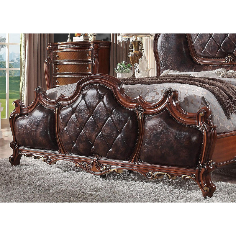 Acme Furniture Picardy King Upholstered Panel Bed 28237EK IMAGE 4