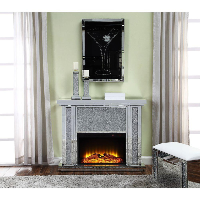 Acme Furniture Nowles Freestanding Electric Fireplace 90457 IMAGE 6