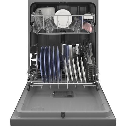 GE 24-inch Built-In Dishwasher with Steam Wash GDF535PSRSS IMAGE 3