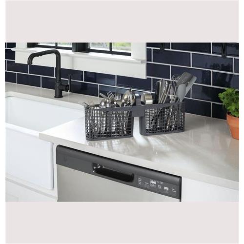 GE 24-inch Built-In Dishwasher with Steam Wash GDF535PSRSS IMAGE 9