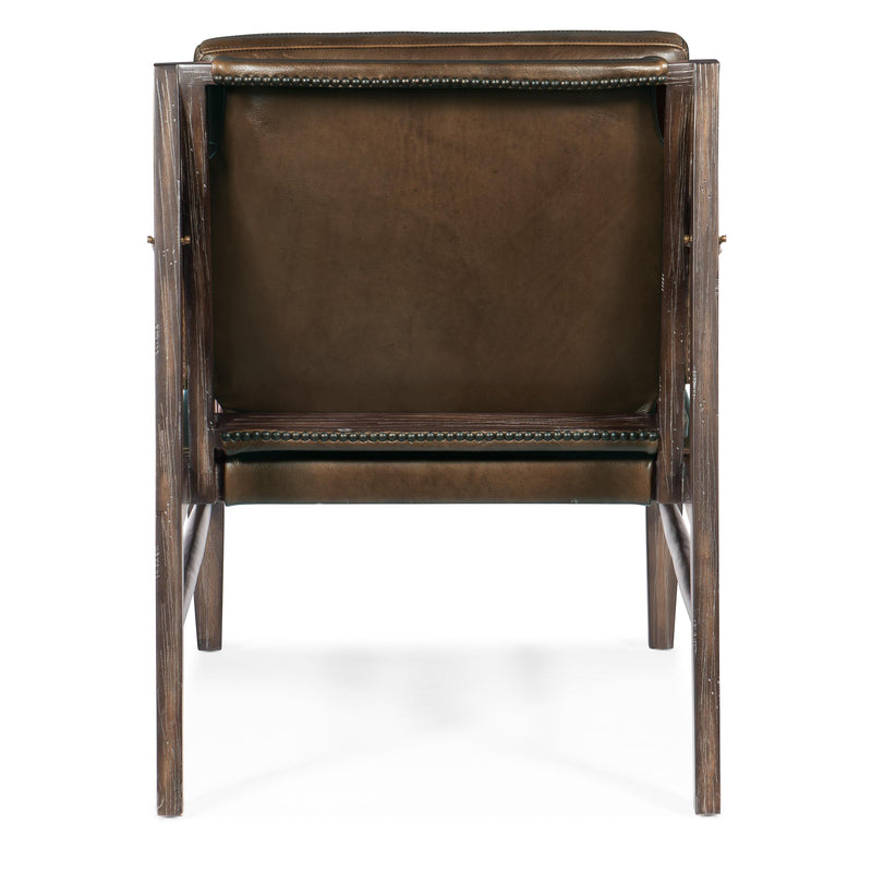 Hooker Furniture Sabi Sands Stationary Leather Accent Chair CC530-082 IMAGE 3
