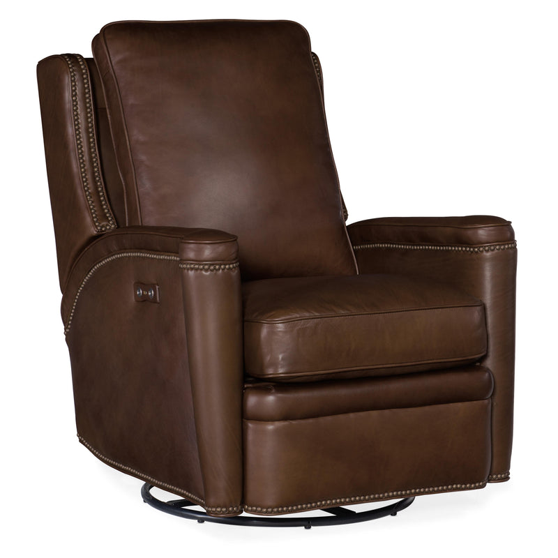 Hooker Furniture Rylea Power Swivel Glider Leather Recliner RC216-PSWGL-088 IMAGE 1