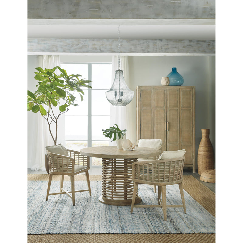 Hooker Furniture Round Surfrider Dining Table with Pedestal Base 6015-75203-80 IMAGE 3