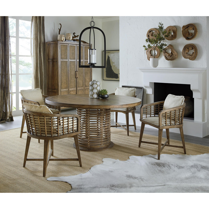 Hooker Furniture Round Sundance Dining Table with Pedestal Base 6015-75213-89 IMAGE 3
