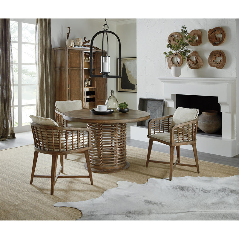 Hooker Furniture Round Sundance Dining Table with Pedestal Base 6015-75203-89 IMAGE 3