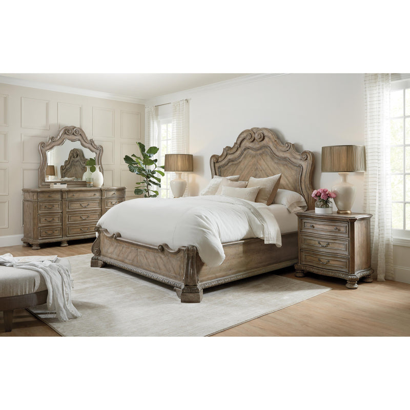 Hooker Furniture Castella King Panel Bed 5878-90266-80 IMAGE 4