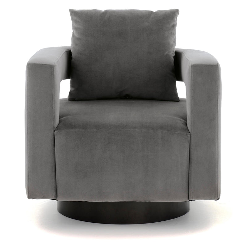 Signature Design by Ashley Alcoma Swivel Fabric Accent Chair A3000256 IMAGE 2