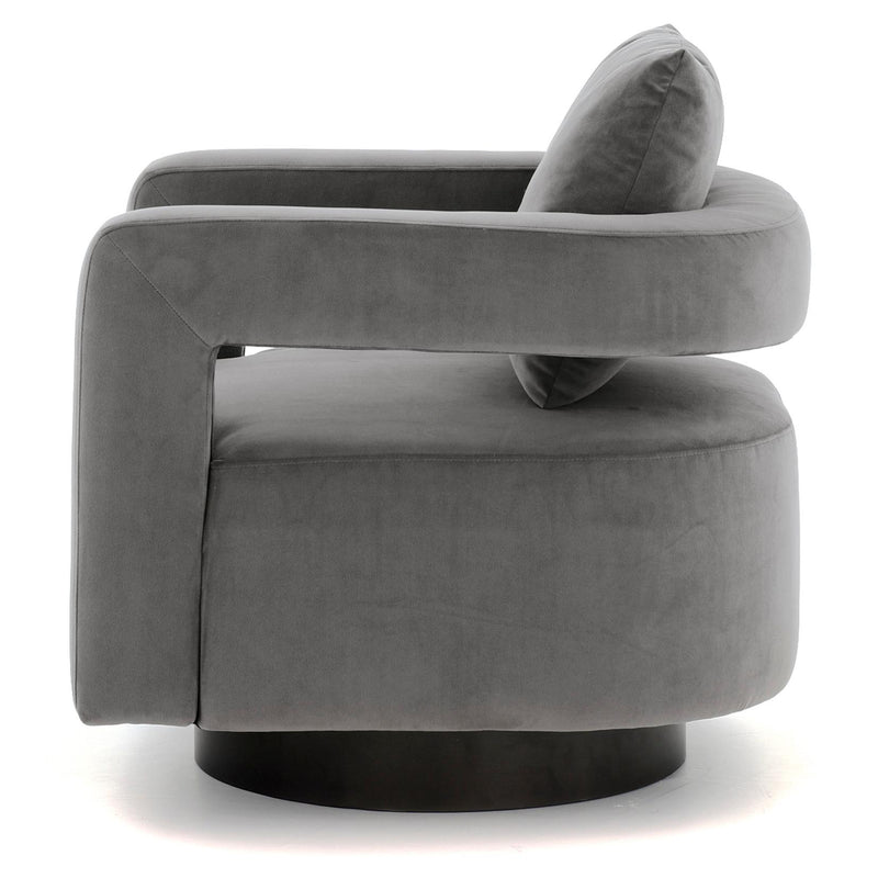 Signature Design by Ashley Alcoma Swivel Fabric Accent Chair A3000256 IMAGE 3