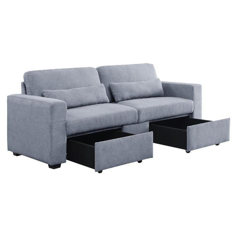 Acme Furniture Rogyne Stationary Fabric Sofa 51895 IMAGE 3