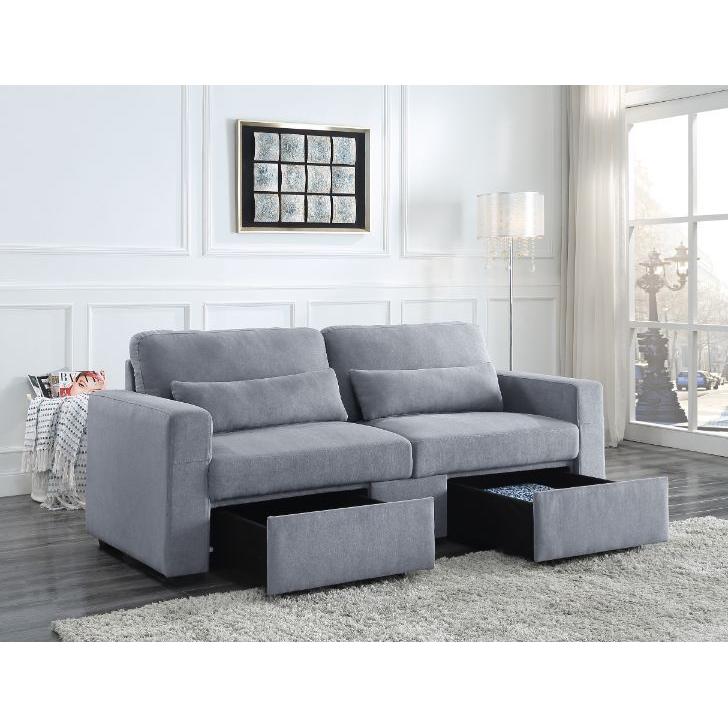 Acme Furniture Rogyne Stationary Fabric Sofa 51895 IMAGE 7