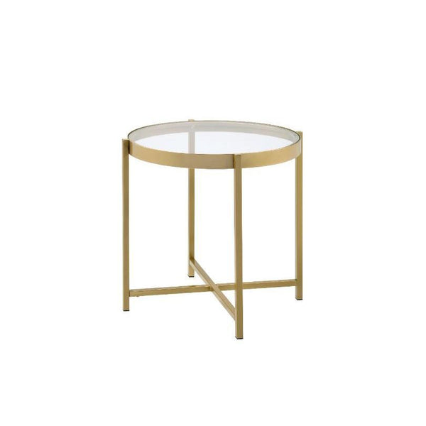 Acme Furniture Charrot End Table 82307 IMAGE 1