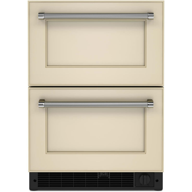 KitchenAid 24-inch Undercounter Double-Drawer Refrigerator/Freezer KUDF204KPA IMAGE 1