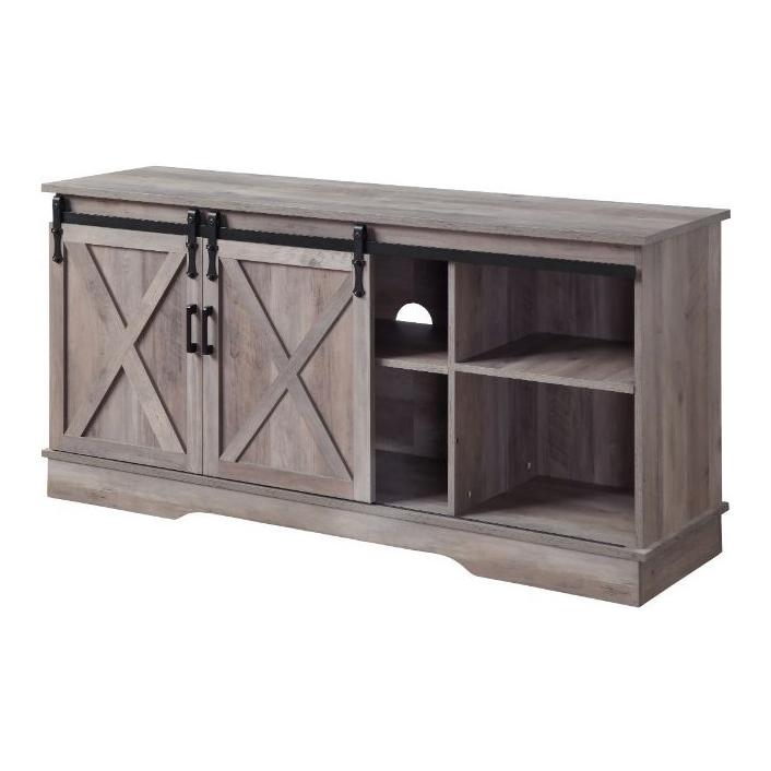 Acme Furniture Bennet TV Stand with Cable Management 91855 IMAGE 2
