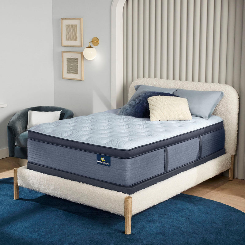 Serta Renewed Sleep Plush Pillow Top Mattress Set (King) IMAGE 7