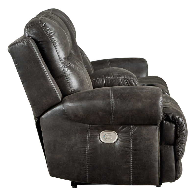 Signature Design by Ashley Grearview Power Reclining Leather Look Loveseat 6500518 IMAGE 3