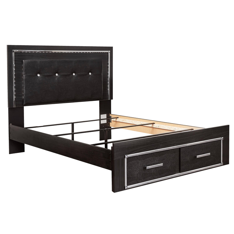 Signature Design by Ashley Kaydell Queen Panel Bed with Storage B1420-57/B1420-54S/B1420-96 IMAGE 4
