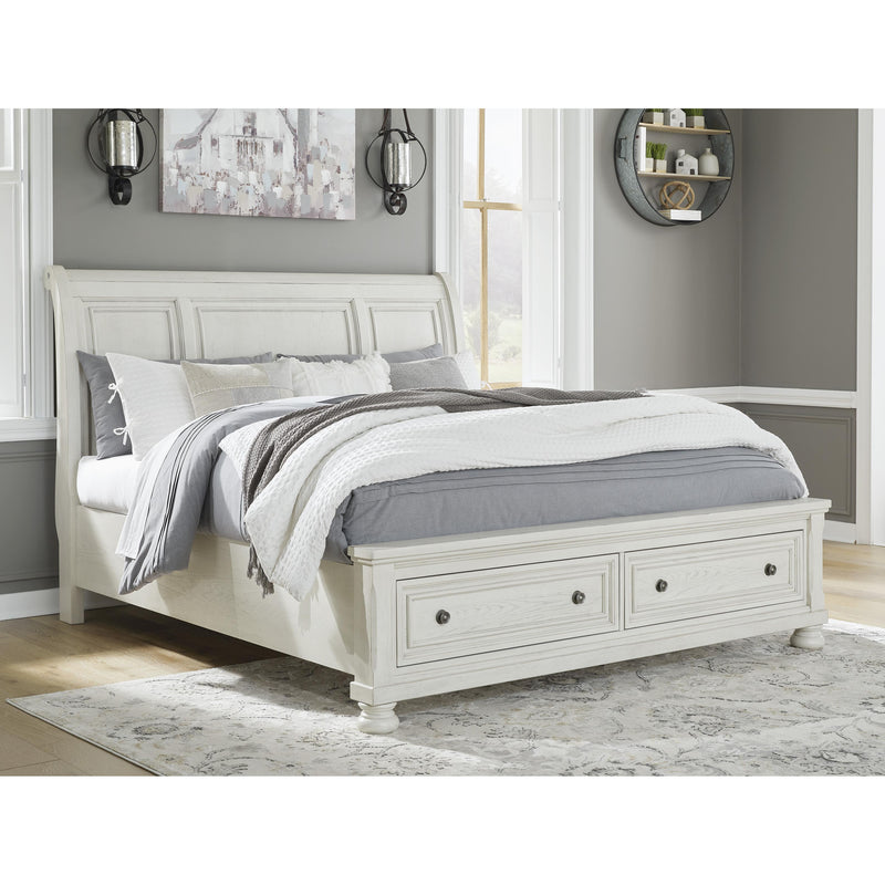 Signature Design by Ashley Robbinsdale King Sleigh Bed with Storage B742-76/B742-78/B742-99 IMAGE 5