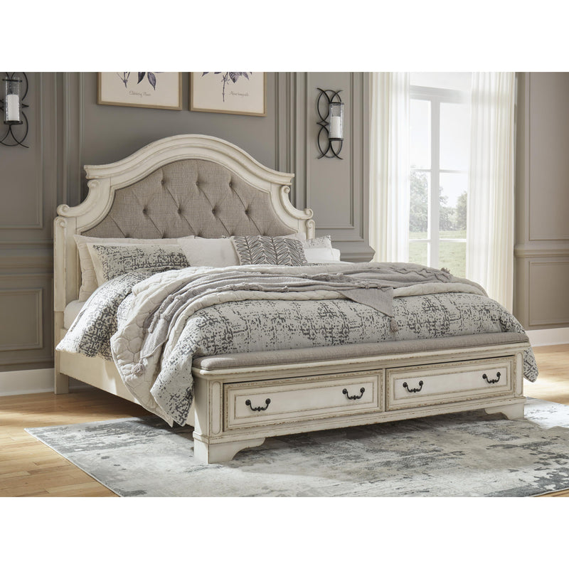 Signature Design by Ashley Realyn California King Upholstered Panel Bed B743-58/B743-56S/B743-194 IMAGE 5