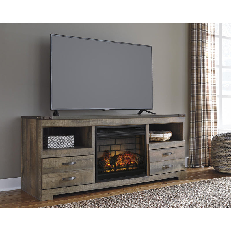 Signature Design by Ashley Trinell TV Stand W446-68/W100-101 IMAGE 2