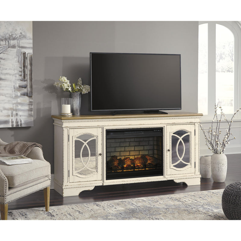 Signature Design by Ashley Realyn TV Stand W743-68/W100-121 IMAGE 3