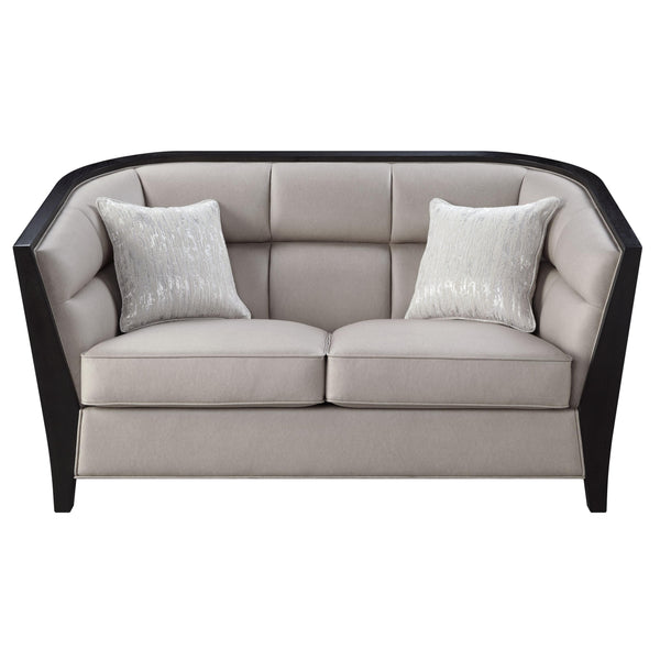 Acme Furniture Zemocryss Stationary Fabric Loveseat 54236 IMAGE 1
